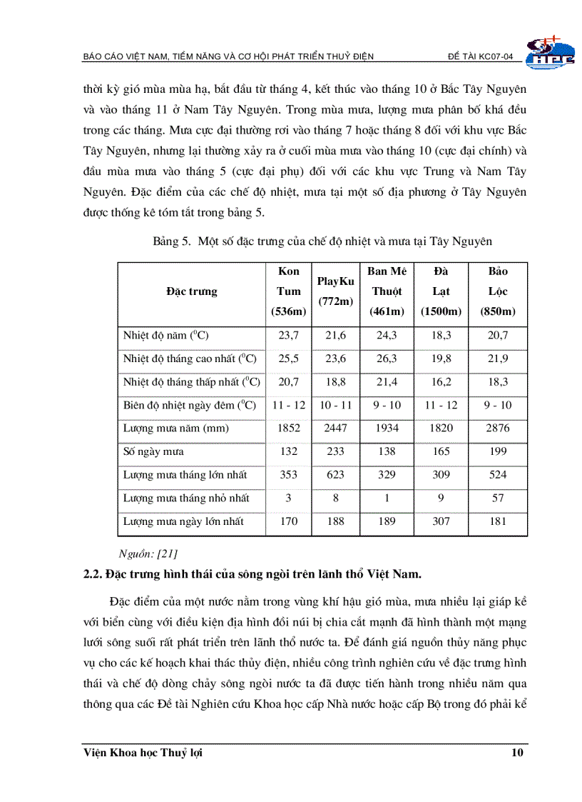 image for page Đánh giá tiềm năng hiện trạng nhu cầu năng lượng tái tạo và phương hướng phát triển công nghệ NLTT tại việt nam