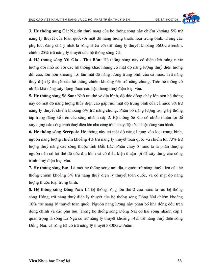 image for page Đánh giá tiềm năng hiện trạng nhu cầu năng lượng tái tạo và phương hướng phát triển công nghệ NLTT tại việt nam