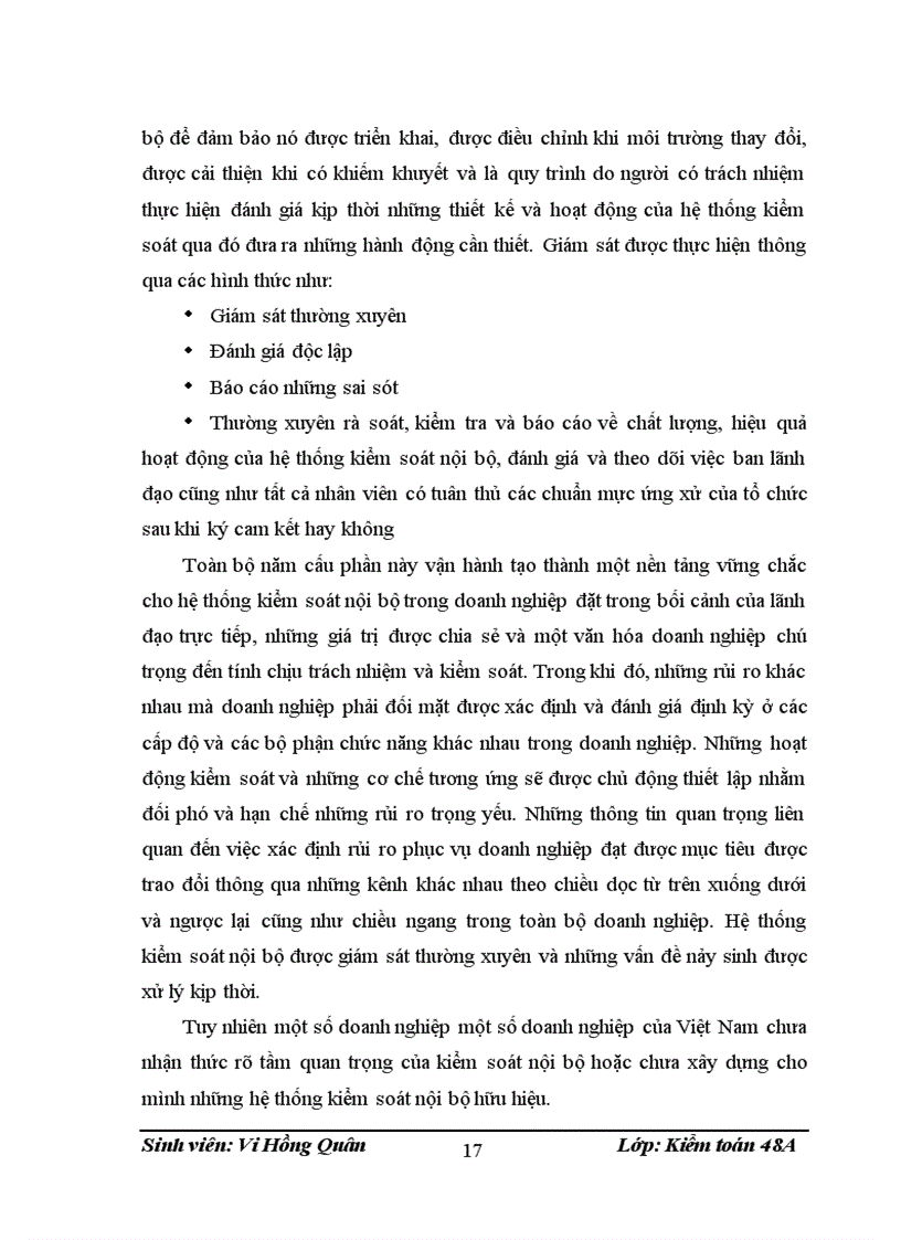 image for page Nghiên cứu hệ thống kiểm soát nội bộ trong doanh nghiệp Việt Nam hiện nay