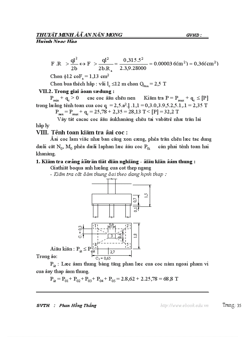 image for page Đồ án nền móng phần móng nông