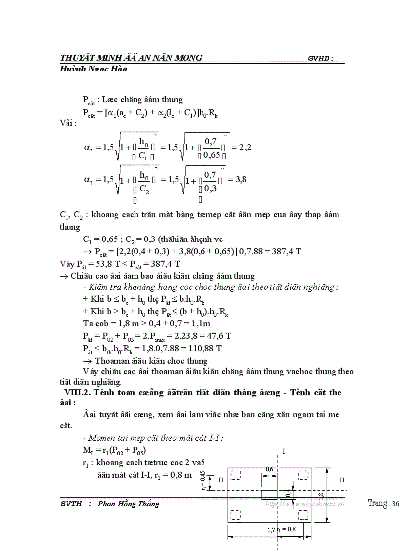 image for page Đồ án nền móng phần móng nông