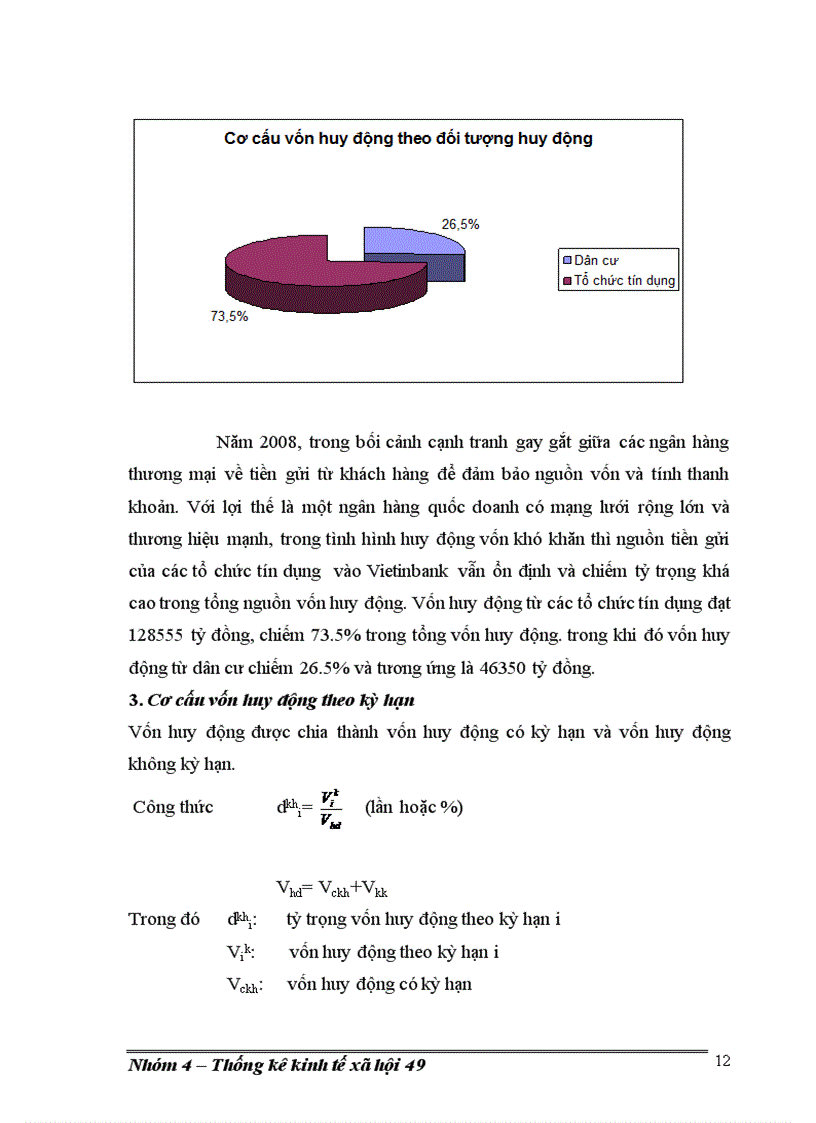 image for page Phân tích thống kê hoạt động huy động vốn của Ngân hàng Công Thương Việt Nam giai đoạn 2002 2008