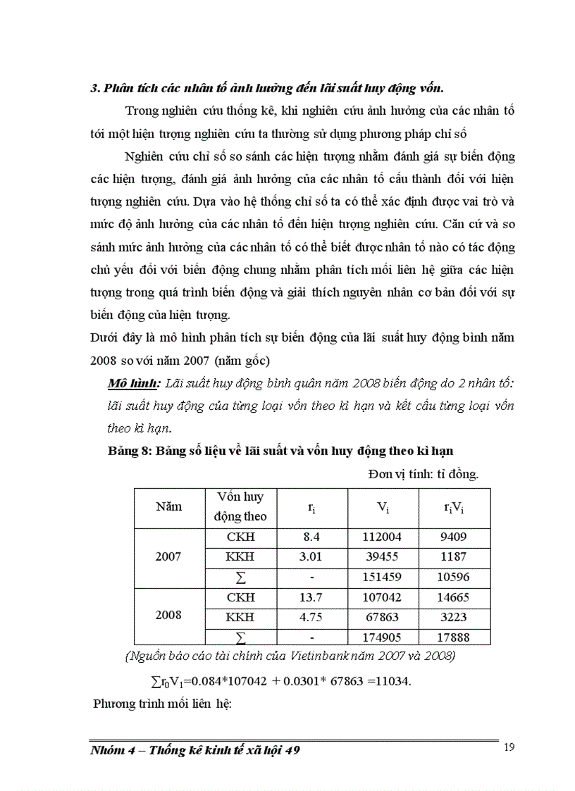 image for page Phân tích thống kê hoạt động huy động vốn của Ngân hàng Công Thương Việt Nam giai đoạn 2002 2008