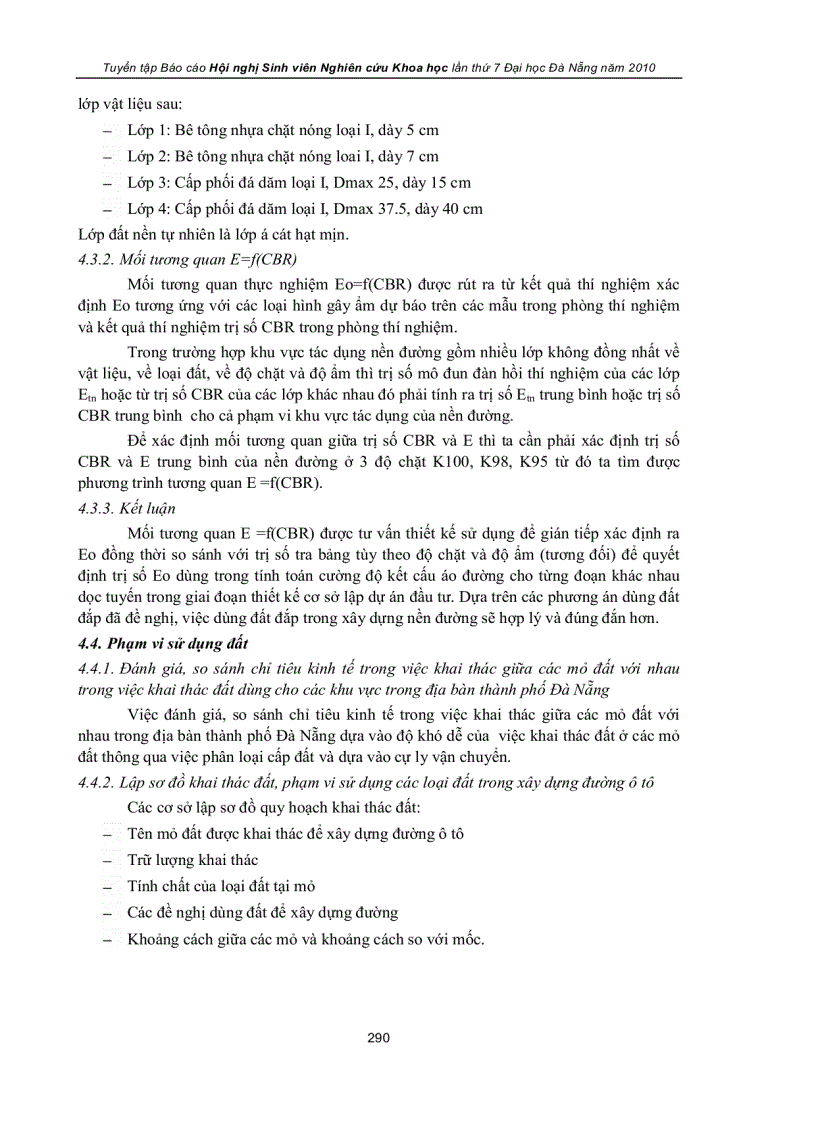 image for page Quy hoạch sử dụng đất dùng trong xây dựng đường ô tô khu vực thành phố đà nẵng