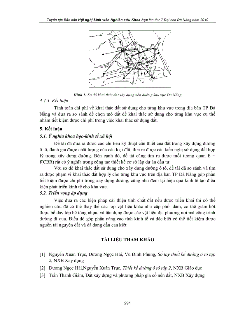 image for page Quy hoạch sử dụng đất dùng trong xây dựng đường ô tô khu vực thành phố đà nẵng