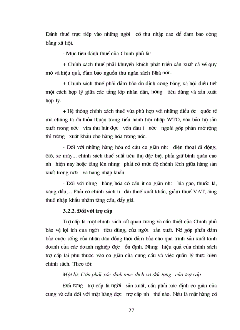 image for page Hệ số co giãn cung cầu và can thiệp gián tiếp của chính phủ vào thị trường