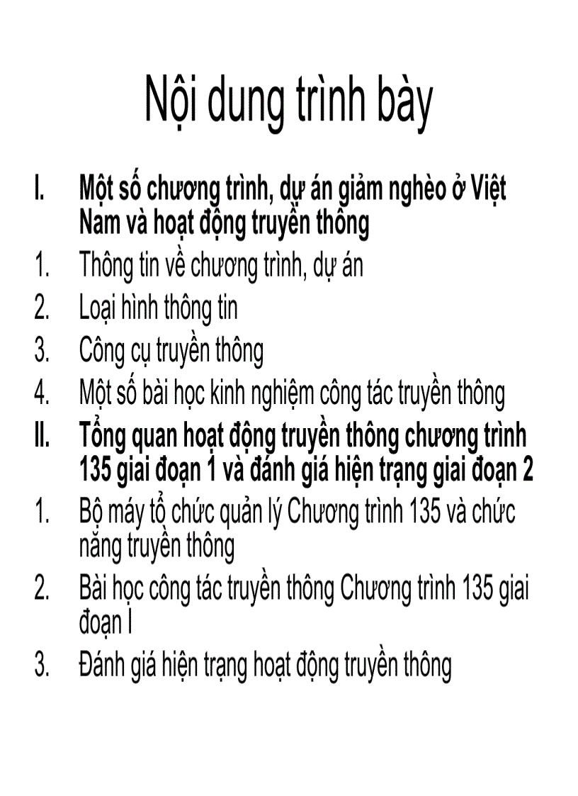 image for page Báo cáo đánh giá nhu cầu năng lựctruyền thông của các bên tham gia Chương trình 135