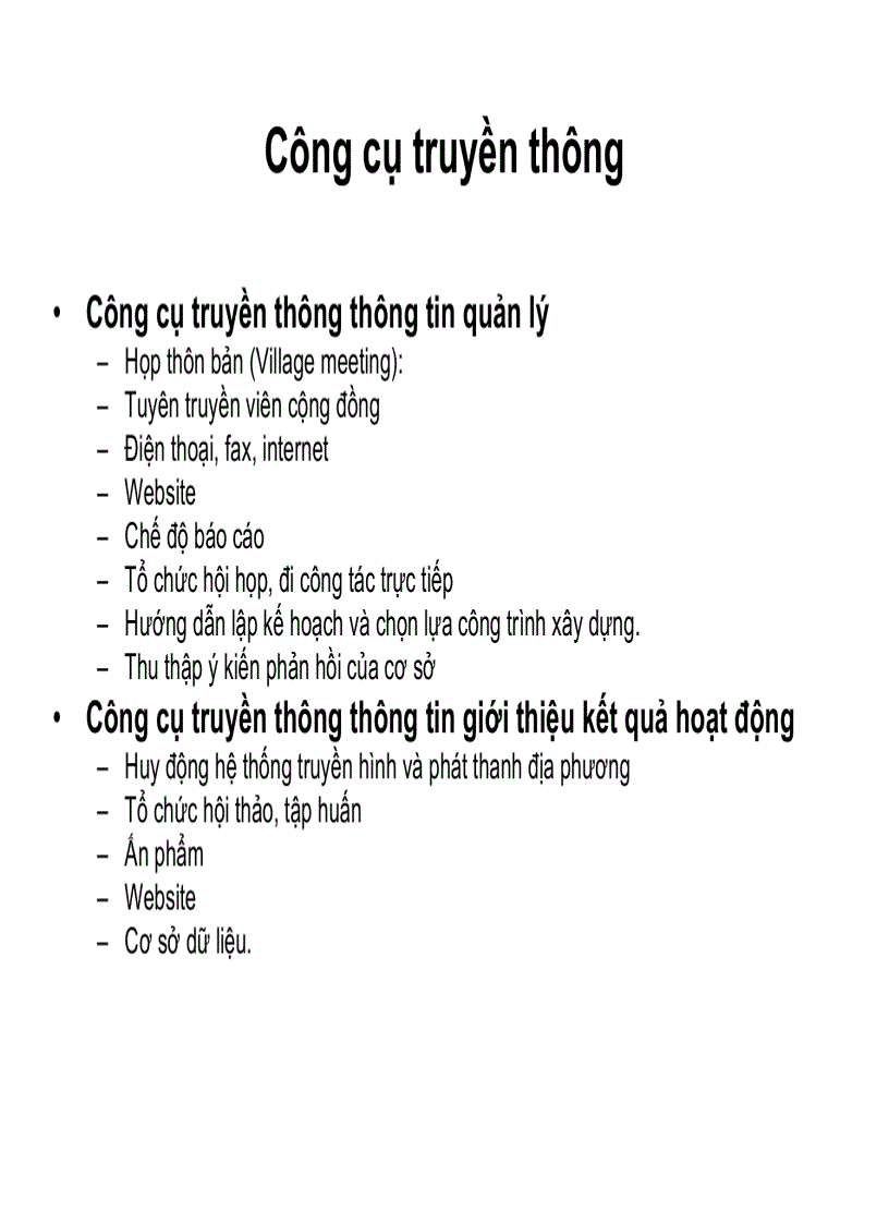 image for page Báo cáo đánh giá nhu cầu năng lựctruyền thông của các bên tham gia Chương trình 135