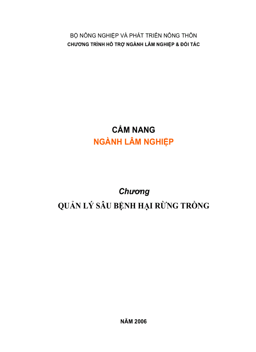 image for page Quản lý sâu bệnh hại rừng trồng