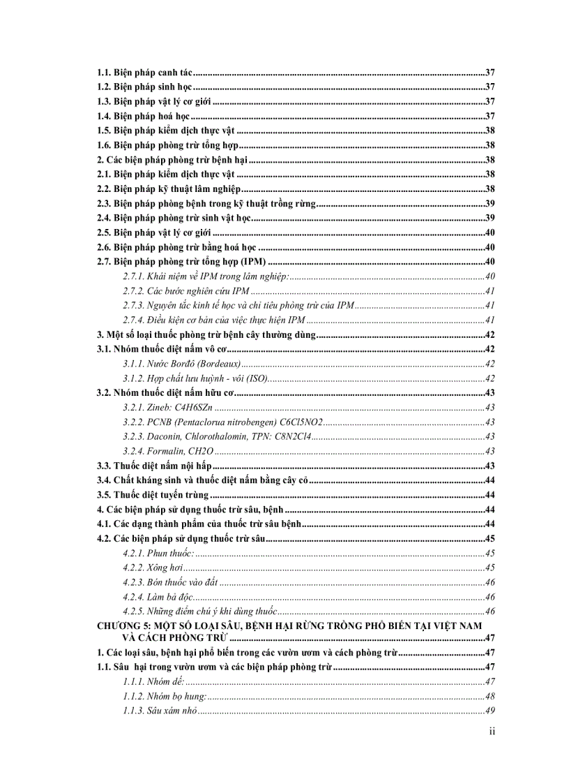 image for page Quản lý sâu bệnh hại rừng trồng