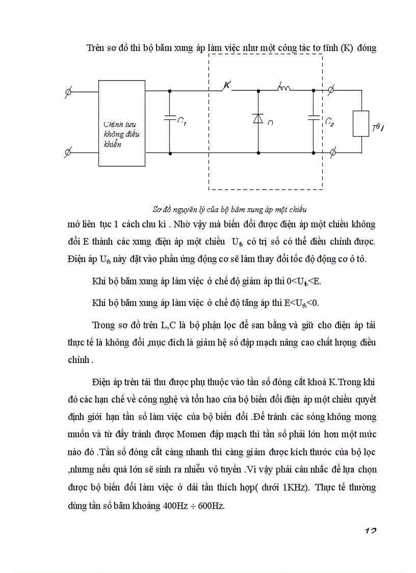 image for page Thiết kế bộ băm xung áp cho động cơ ôtô một chiều
