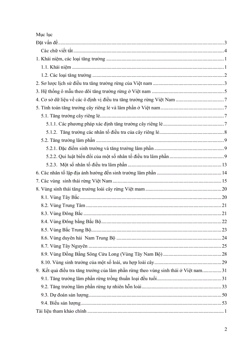 image for page Tăng trưởng rừng