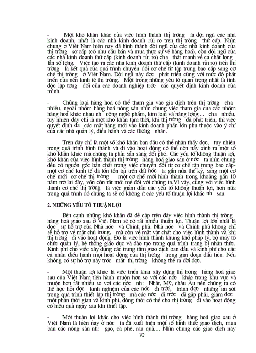 image for page Nghiên cứu cơ sở khoa học và thực tiễn để hình thành thị trường hàng hoá giao sau của Việt Nam