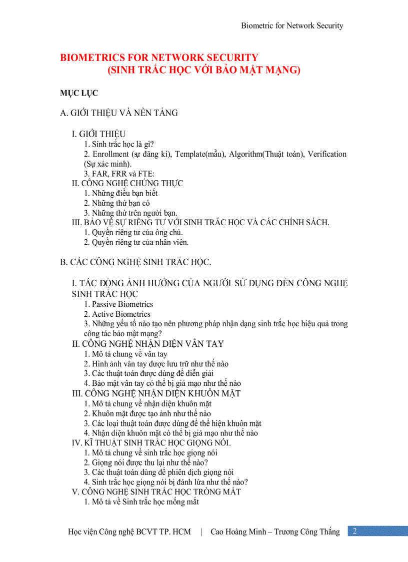 image for page Sinh trắc học trong security biometric security đồ án học viện công nghệ bưu chính viện thông tp hcm