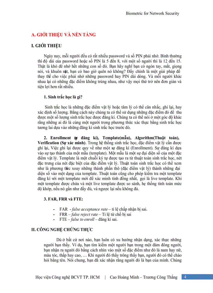 image for page Sinh trắc học trong security biometric security đồ án học viện công nghệ bưu chính viện thông tp hcm