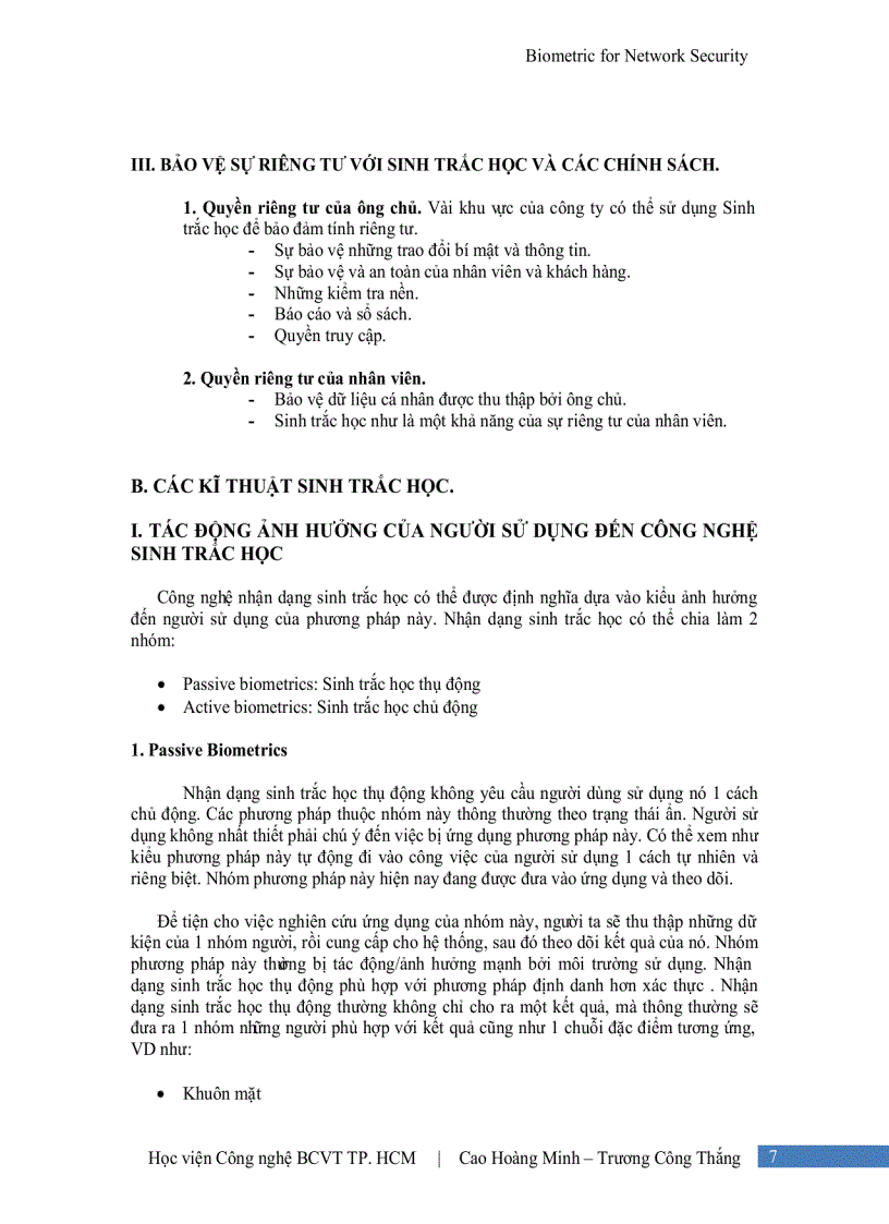 image for page Sinh trắc học trong security biometric security đồ án học viện công nghệ bưu chính viện thông tp hcm