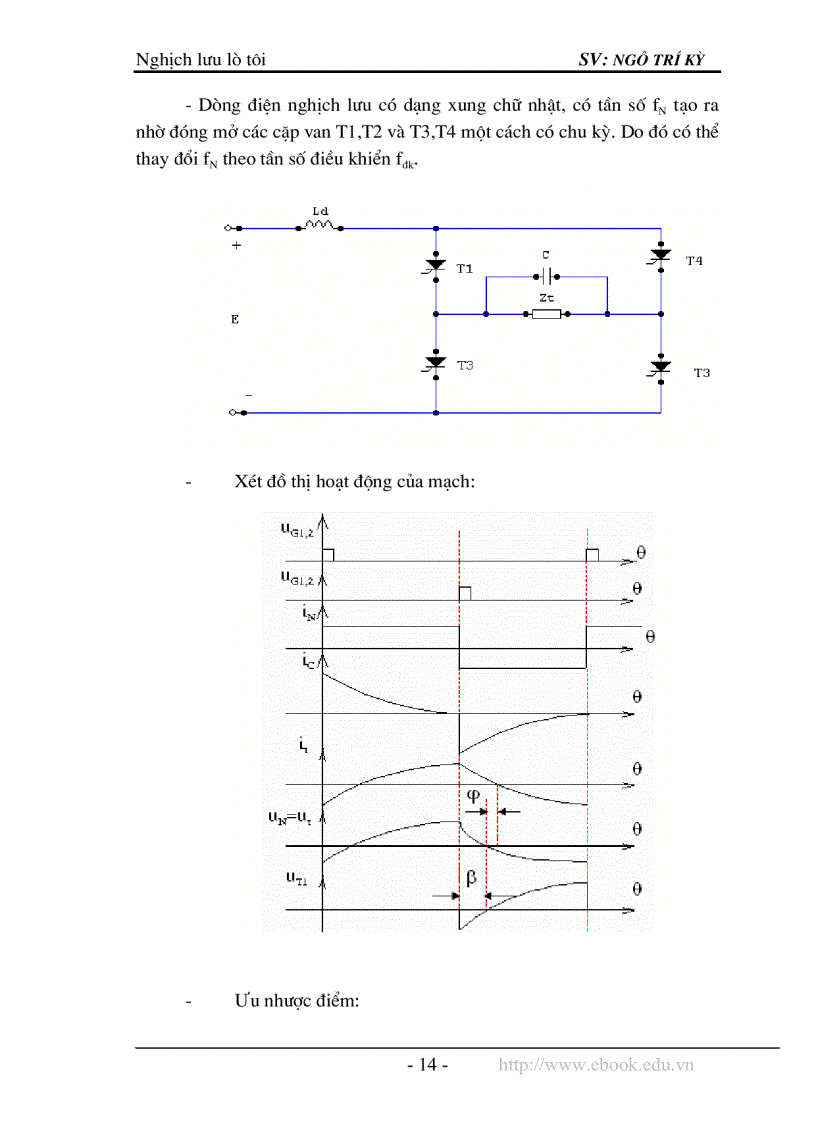 image for page Thiết kế phần nghịch lưu của bộ nguồn cho lò tôi thép