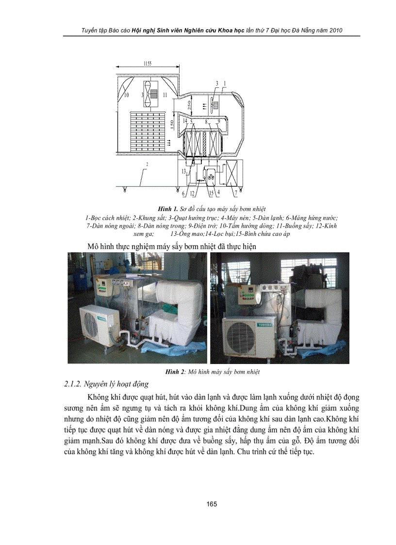 image for page Tính toán và thiết kế mô hình thực nghiệm sấy lạnh ứng dụng để sấy gỗ