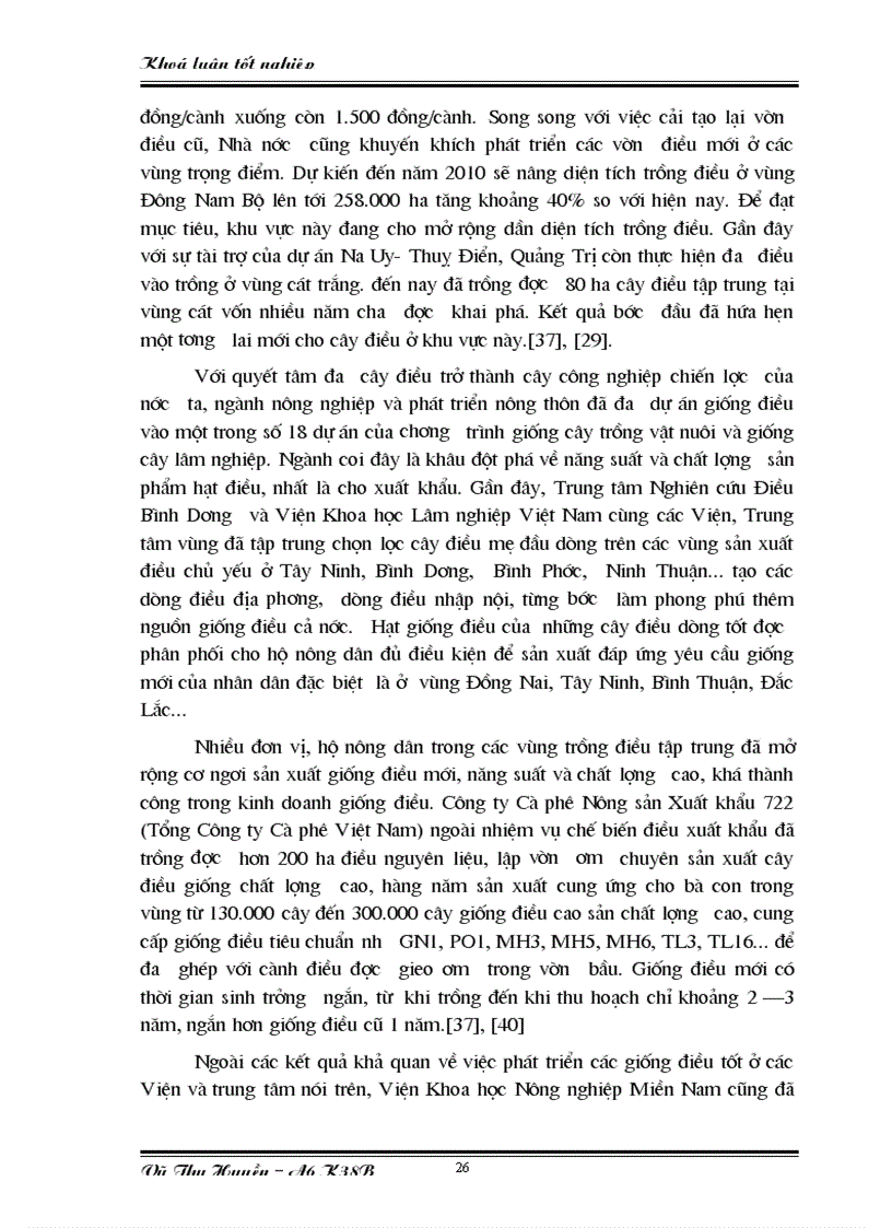 image for page Một số giải pháp nhằm nâng cao khả năng cạnh tranh của Việt Nam về xuất khẩu hạt điều