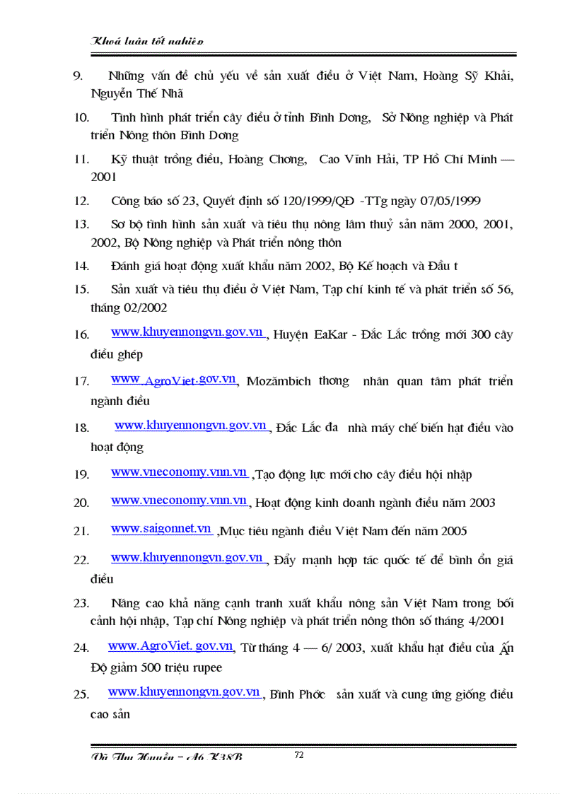 image for page Một số giải pháp nhằm nâng cao khả năng cạnh tranh của Việt Nam về xuất khẩu hạt điều