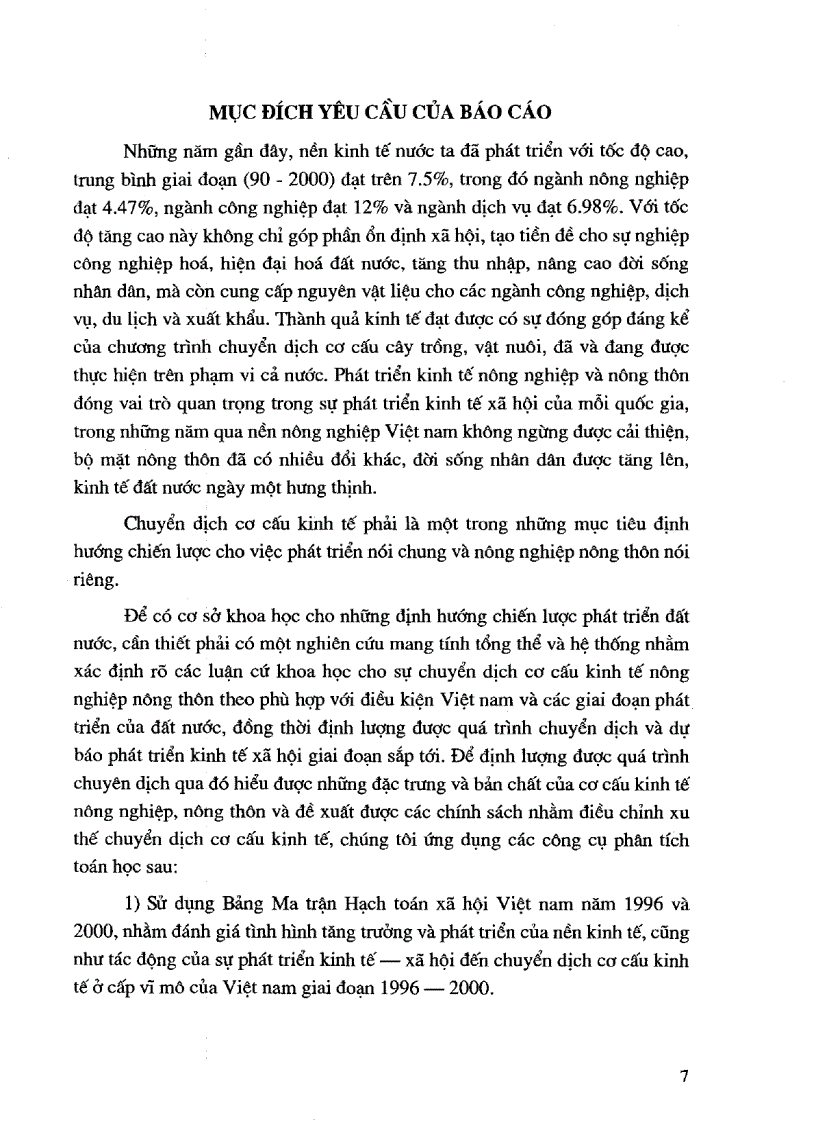 image for page Cơ sở khoa học của vấn đề chuyển dịch cơ cấu kinh tế nông nghiệp nông thôn theo hướng công nghiệp hóa hiện đại hóa ở Việt Nam trong tuong lai