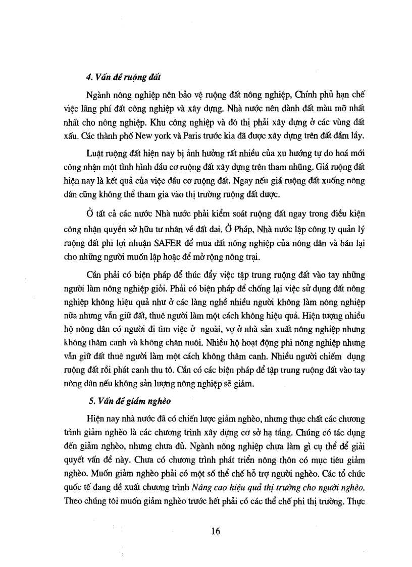 image for page Đề xuất các giải pháp và chính sách thúc đẩy quá trình chuyển dịch cơ cấu kinh tế nông nghiệp nông thôn ở Việt Nam trong trương lai