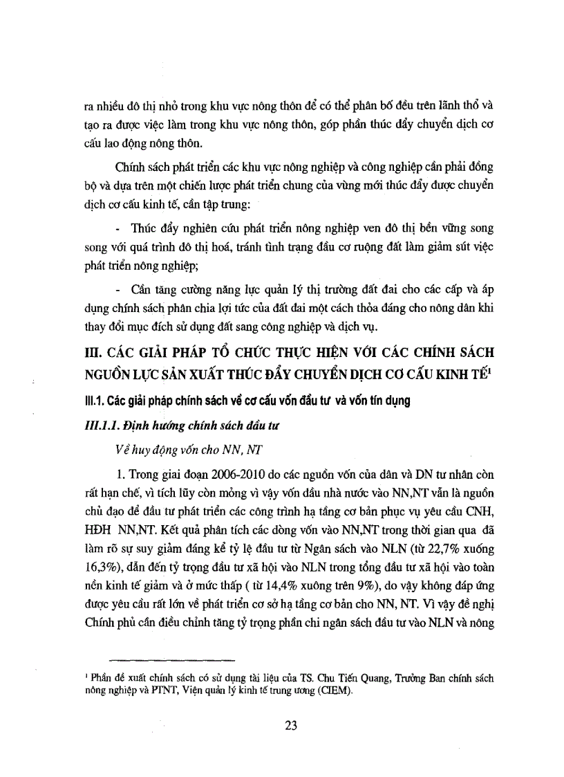 image for page Đề xuất các giải pháp và chính sách thúc đẩy quá trình chuyển dịch cơ cấu kinh tế nông nghiệp nông thôn ở Việt Nam trong trương lai