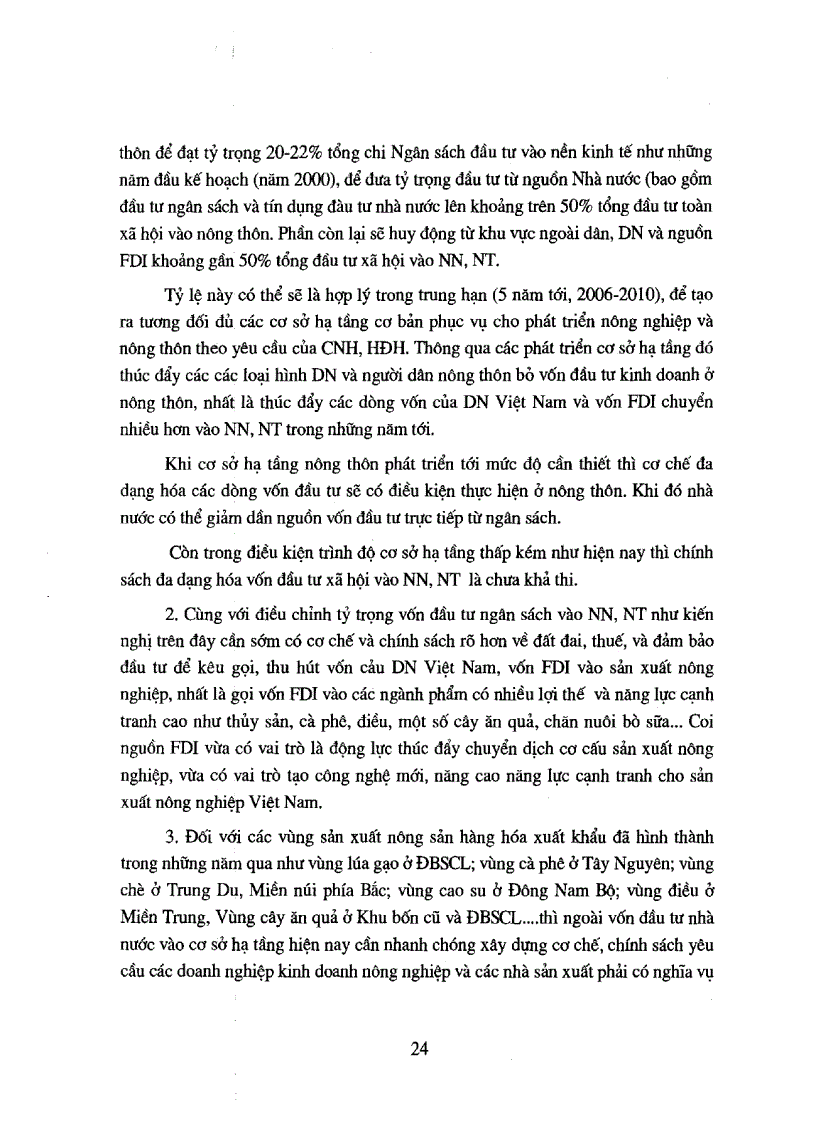 image for page Đề xuất các giải pháp và chính sách thúc đẩy quá trình chuyển dịch cơ cấu kinh tế nông nghiệp nông thôn ở Việt Nam trong trương lai