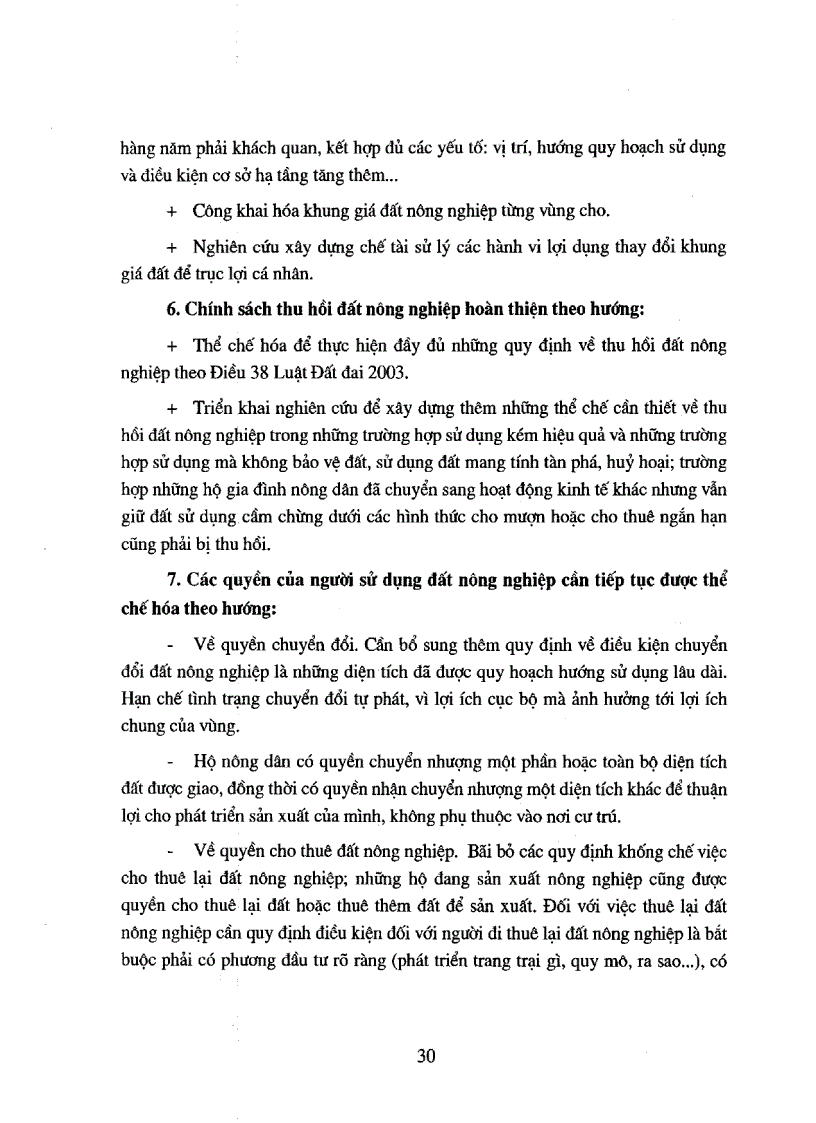 image for page Đề xuất các giải pháp và chính sách thúc đẩy quá trình chuyển dịch cơ cấu kinh tế nông nghiệp nông thôn ở Việt Nam trong trương lai