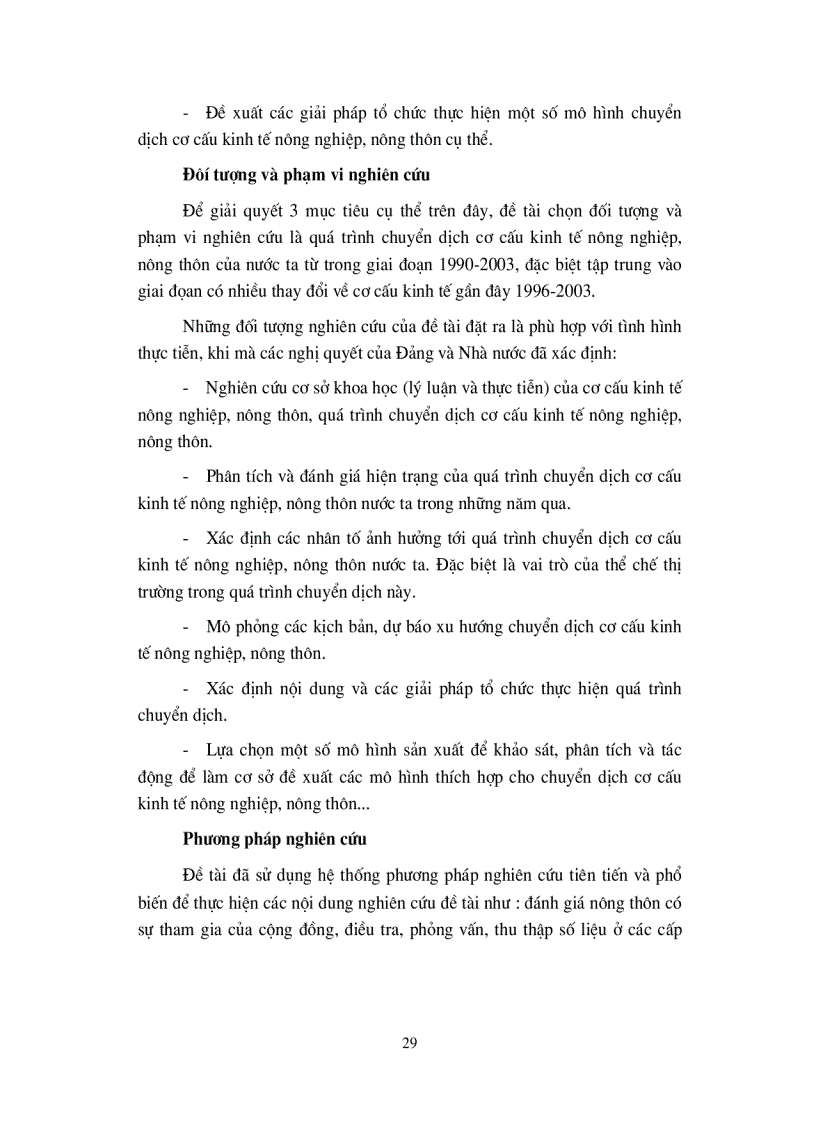 image for page Nghiên cứu luận cứ khoa học để chuyển dịch cơ cấu kinh tế nông nghiệp nông thôn theo hướng công nghiệp hóa hiện đại hóa