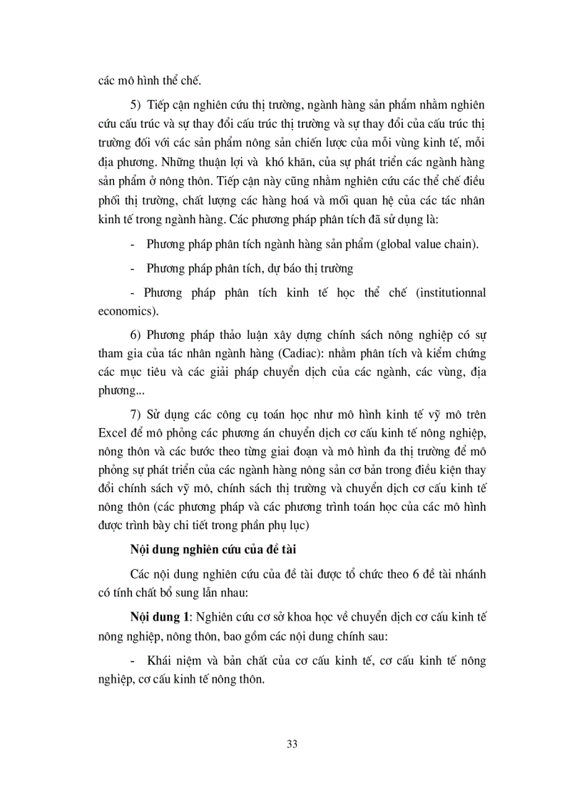 image for page Nghiên cứu luận cứ khoa học để chuyển dịch cơ cấu kinh tế nông nghiệp nông thôn theo hướng công nghiệp hóa hiện đại hóa