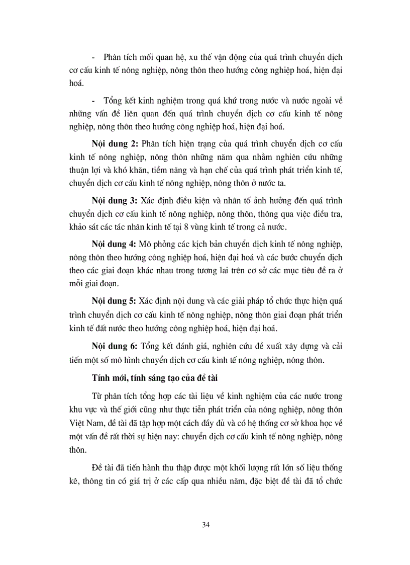 image for page Nghiên cứu luận cứ khoa học để chuyển dịch cơ cấu kinh tế nông nghiệp nông thôn theo hướng công nghiệp hóa hiện đại hóa