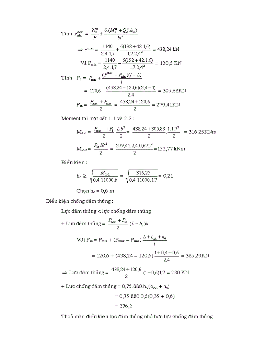 image for page Đồ án nền móng Móng nông và móng cọc Đính kèm file CAD