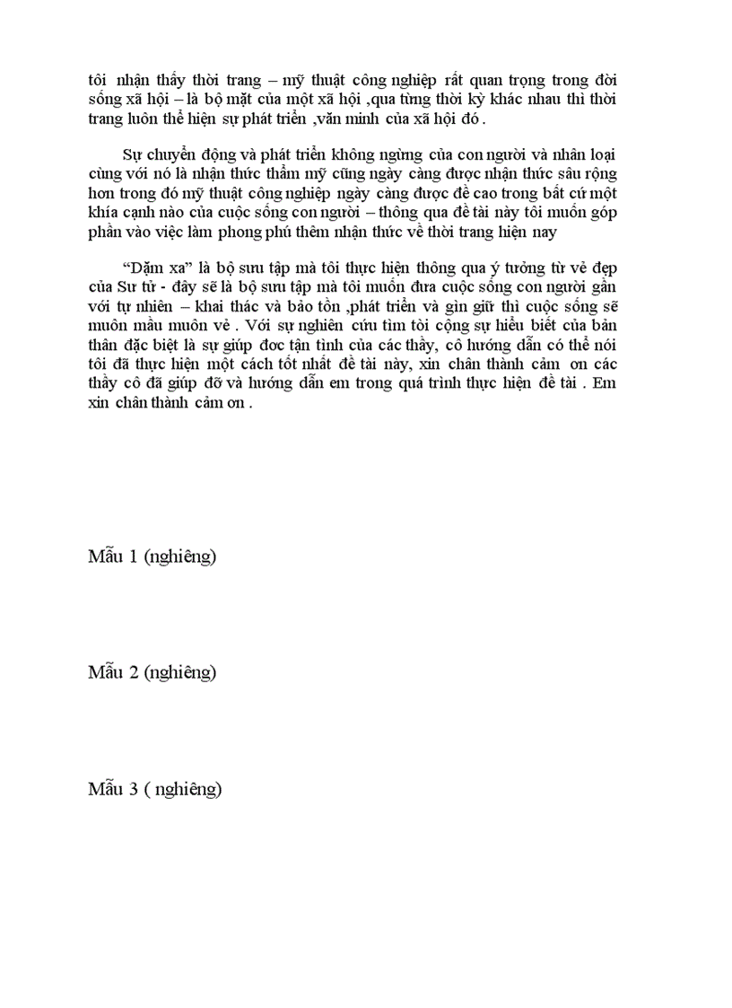 image for page Bộ sưu tập Dặm xa luân văn tốt nghiệp khoa tạo dáng công nghiệp đh mở