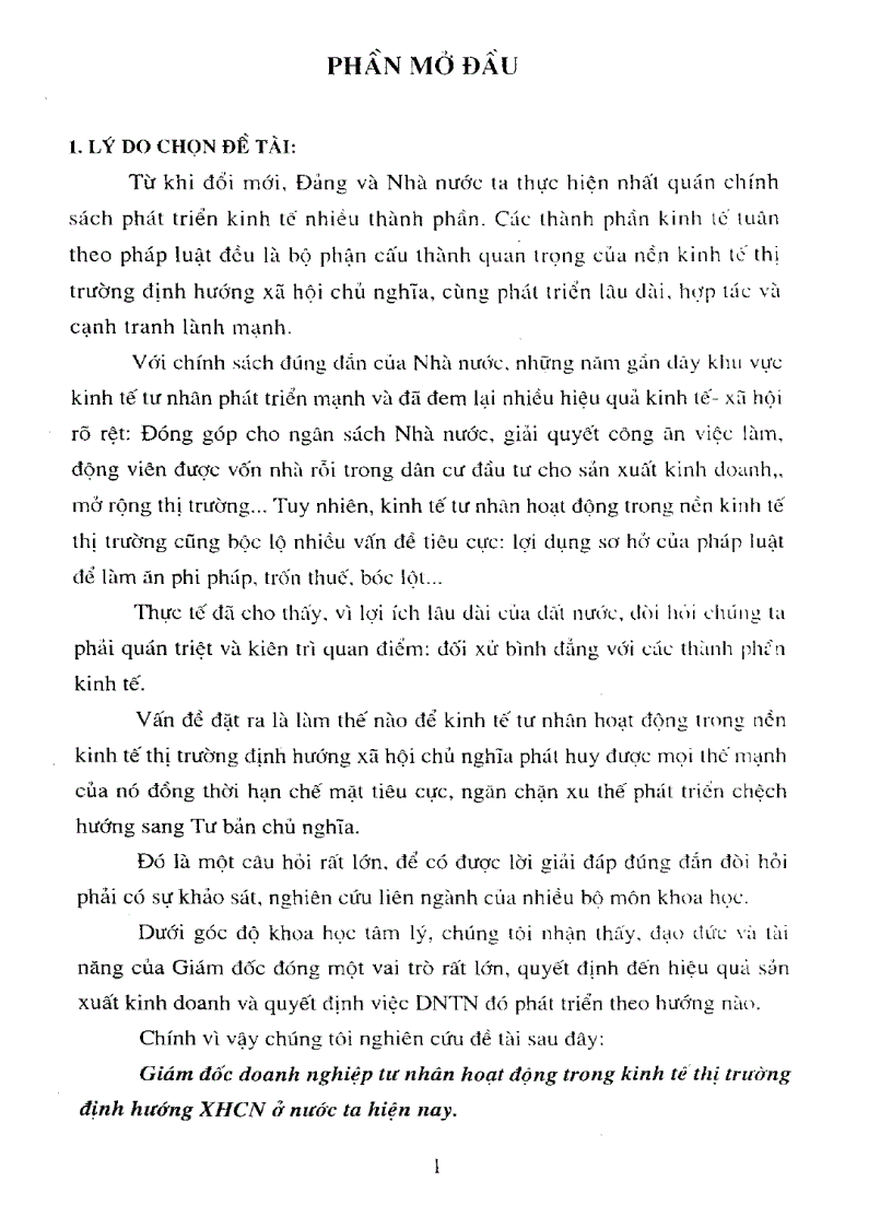 image for page Giám đốc doanh nghiệp tư nhân hoạt động trong kinh tế thị trường định hướng xã hội chủ nghĩa ở nước ta hiện nay