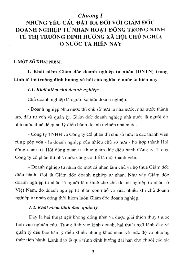 image for page Giám đốc doanh nghiệp tư nhân hoạt động trong kinh tế thị trường định hướng xã hội chủ nghĩa ở nước ta hiện nay
