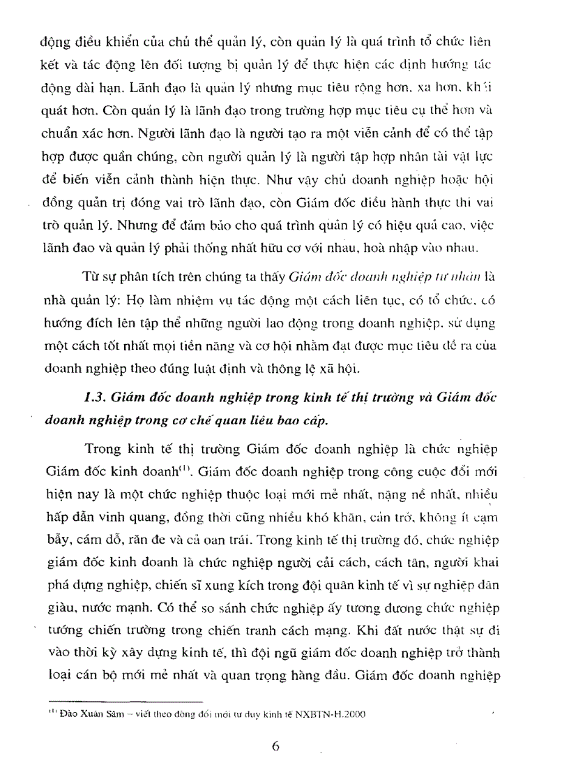 image for page Giám đốc doanh nghiệp tư nhân hoạt động trong kinh tế thị trường định hướng xã hội chủ nghĩa ở nước ta hiện nay