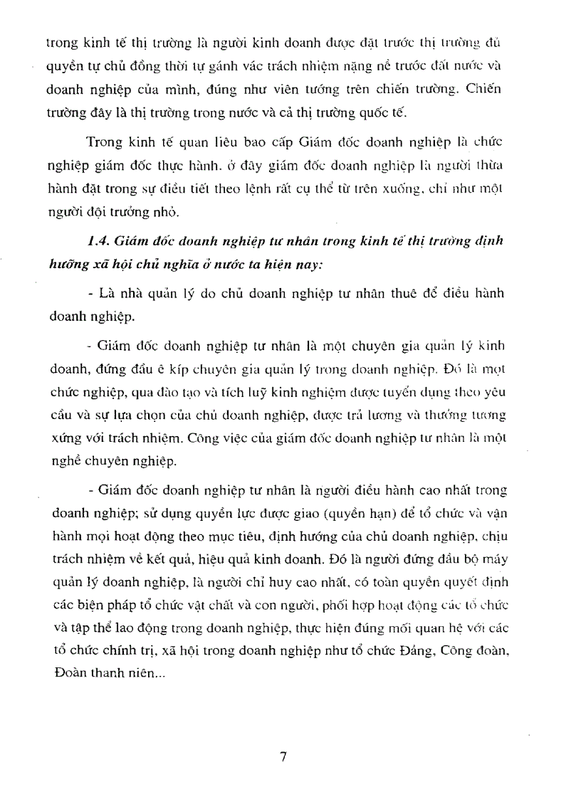 image for page Giám đốc doanh nghiệp tư nhân hoạt động trong kinh tế thị trường định hướng xã hội chủ nghĩa ở nước ta hiện nay