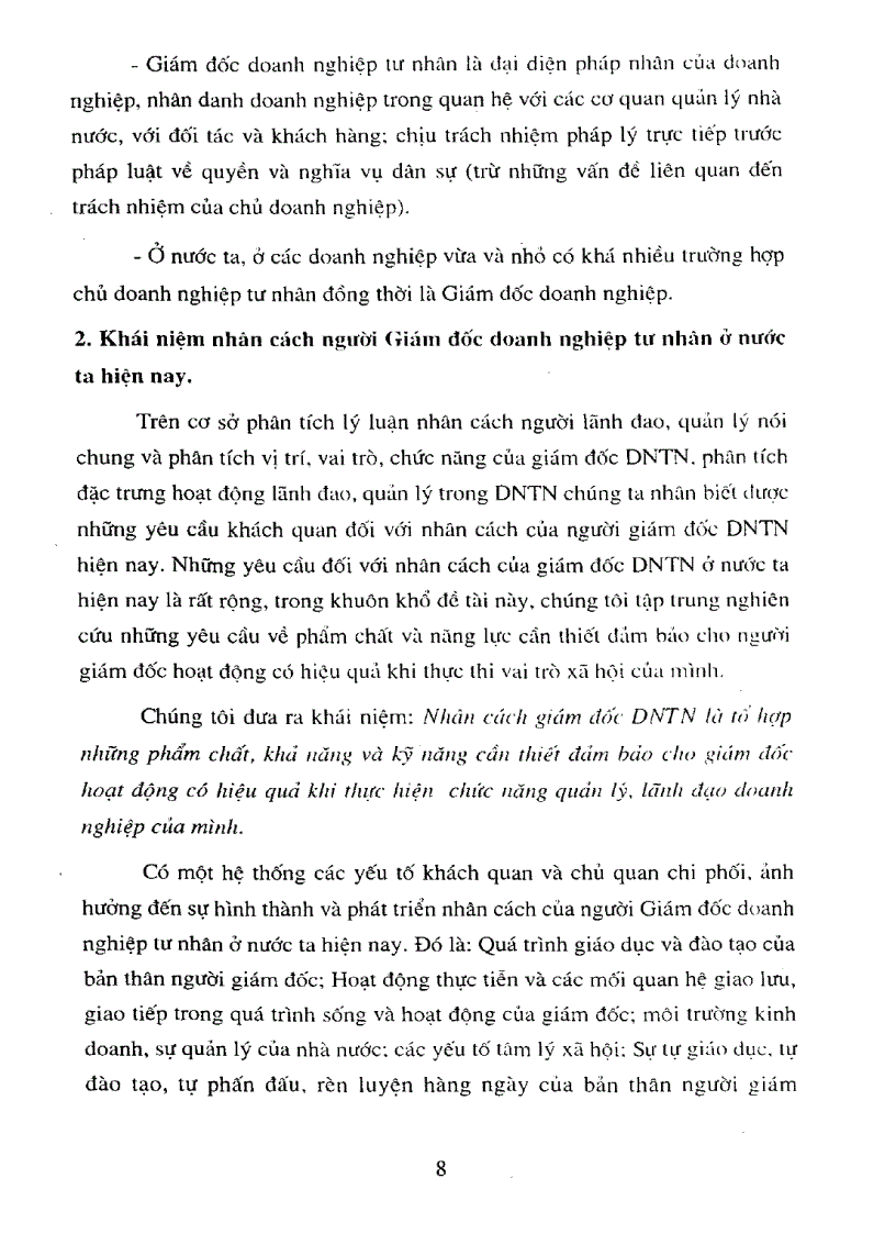 image for page Giám đốc doanh nghiệp tư nhân hoạt động trong kinh tế thị trường định hướng xã hội chủ nghĩa ở nước ta hiện nay