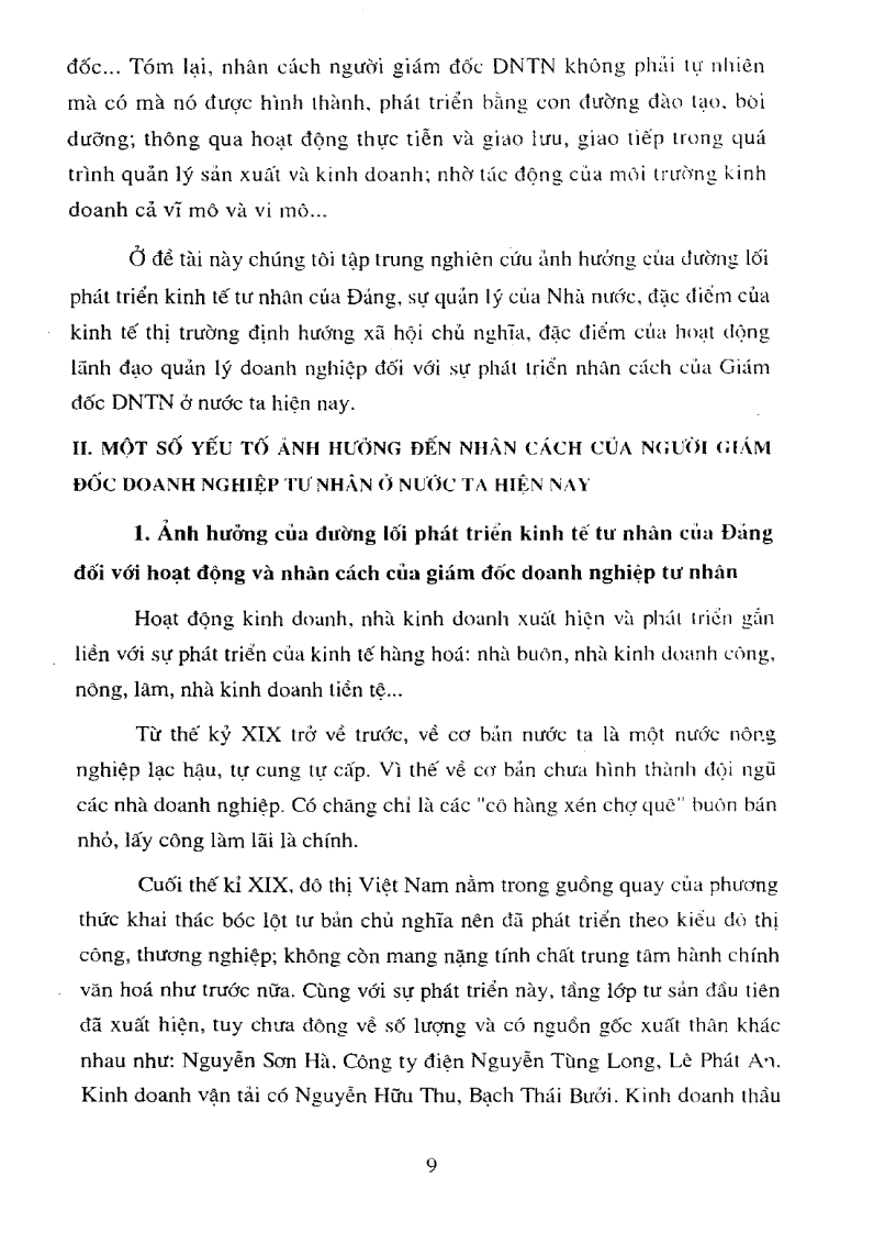 image for page Giám đốc doanh nghiệp tư nhân hoạt động trong kinh tế thị trường định hướng xã hội chủ nghĩa ở nước ta hiện nay