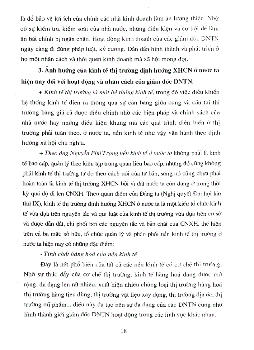 image for page Giám đốc doanh nghiệp tư nhân hoạt động trong kinh tế thị trường định hướng xã hội chủ nghĩa ở nước ta hiện nay