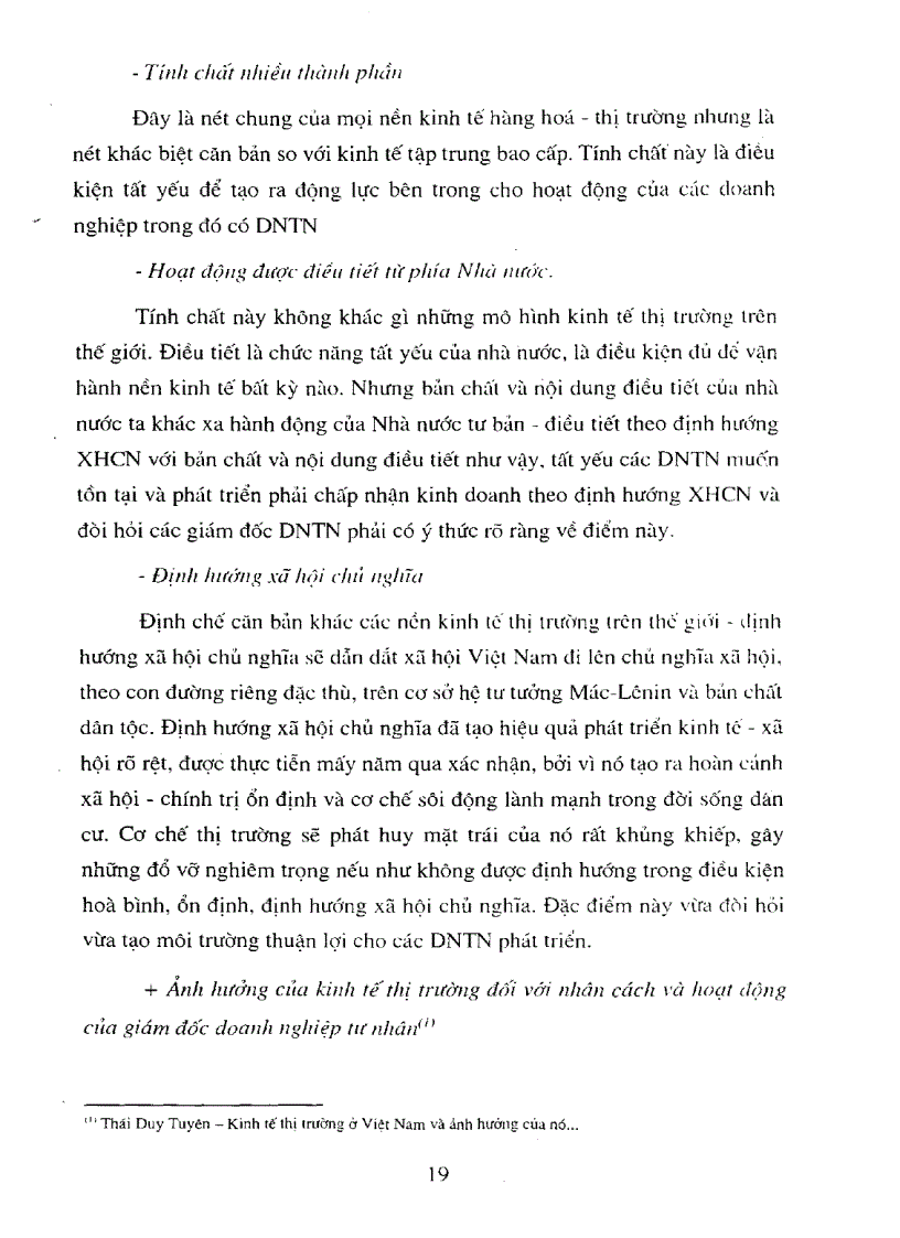 image for page Giám đốc doanh nghiệp tư nhân hoạt động trong kinh tế thị trường định hướng xã hội chủ nghĩa ở nước ta hiện nay
