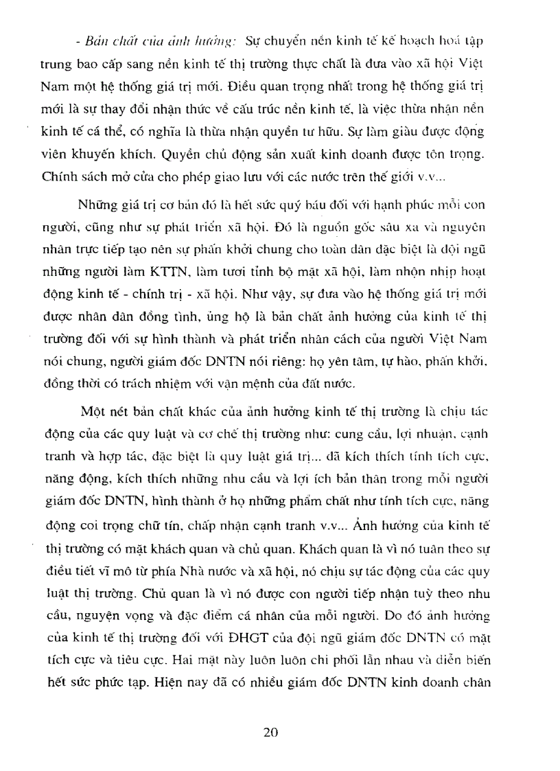 image for page Giám đốc doanh nghiệp tư nhân hoạt động trong kinh tế thị trường định hướng xã hội chủ nghĩa ở nước ta hiện nay
