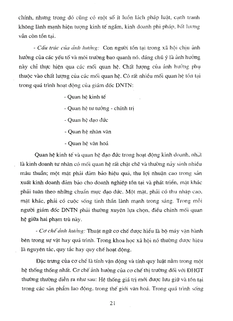 image for page Giám đốc doanh nghiệp tư nhân hoạt động trong kinh tế thị trường định hướng xã hội chủ nghĩa ở nước ta hiện nay