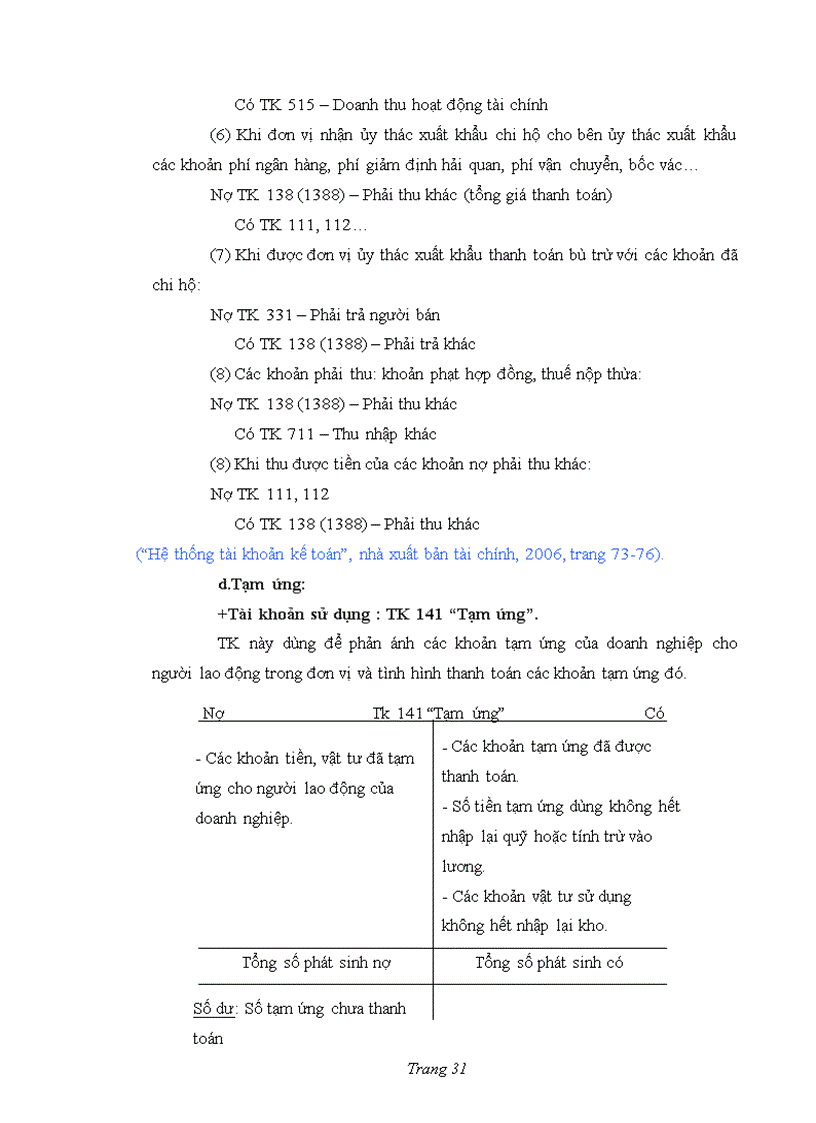 image for page Kế toán vốn bằng tiền và thanh toán nợ tại công ty Cổ phần xây dựng Tân Tiến