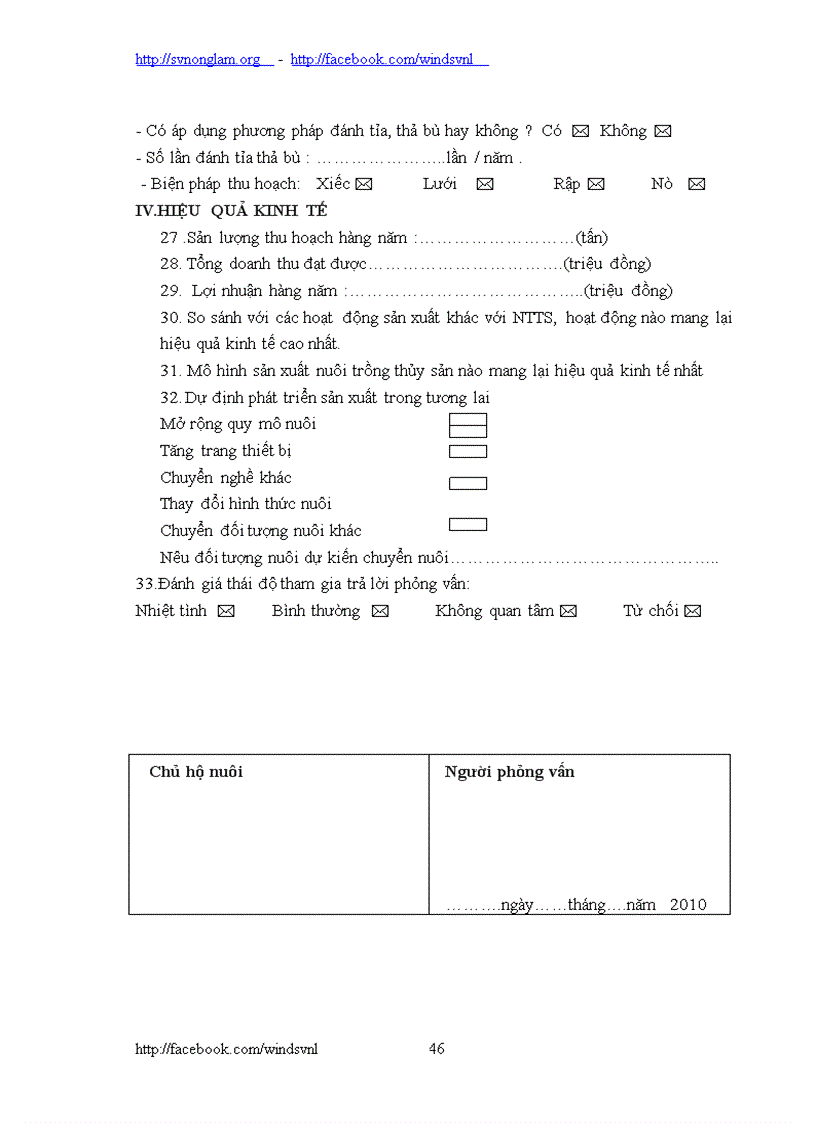 image for page Điều tra kinh tế xã hội và đánh giá hiện trạng nuôi trồng thuỷ sản của các xã Lộc Điền và Lộc An huyện Phú Lộc tỉnh Thừa Thiên Huế
