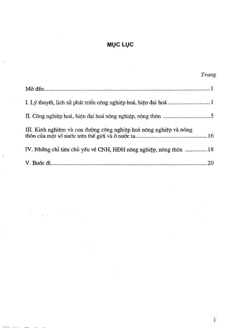 image for page Kinh nghiệm và con đường công nghiệp hóa nông nghiệp và nông thôn ở một số nước và ở nước ta