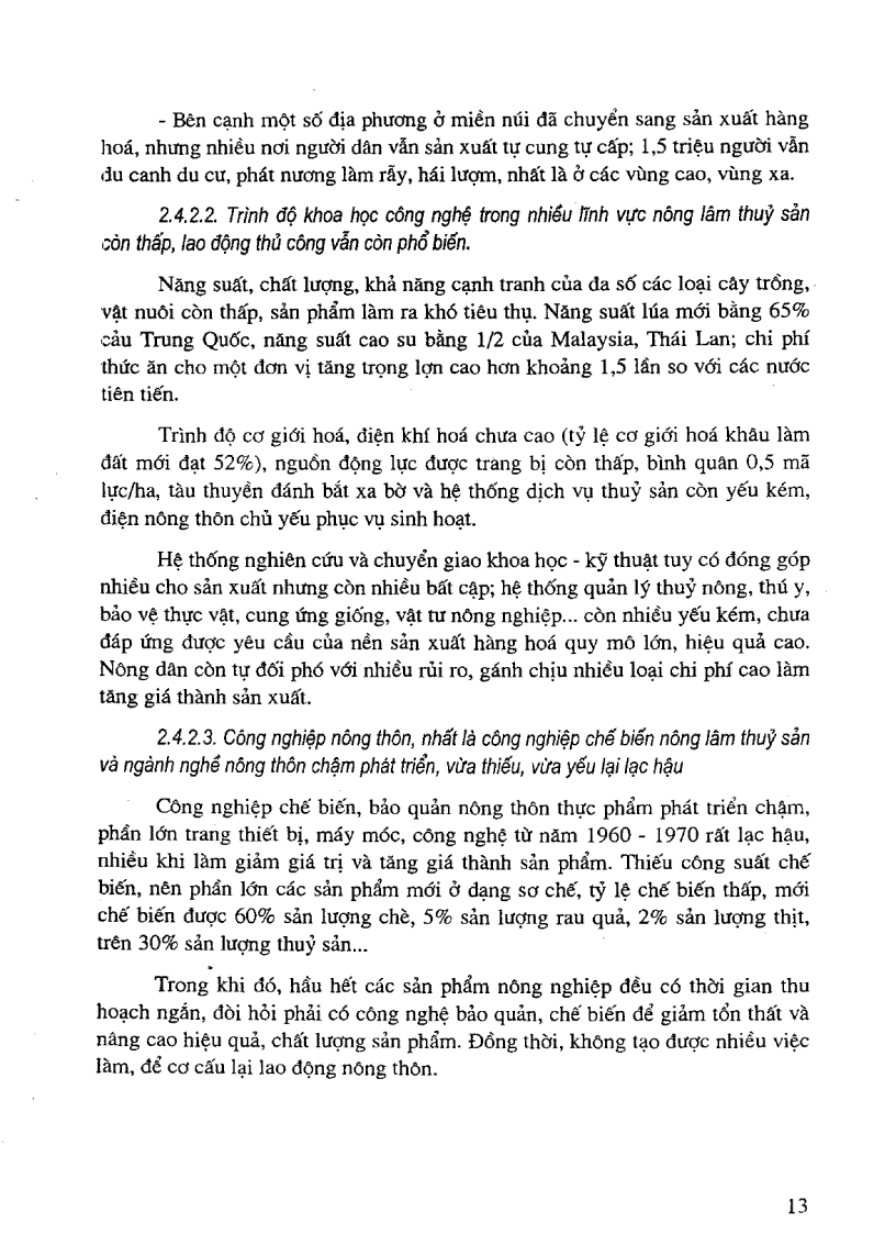 image for page Kinh nghiệm và con đường công nghiệp hóa nông nghiệp và nông thôn ở một số nước và ở nước ta