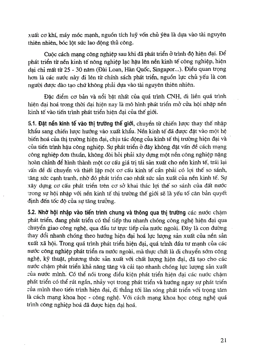 image for page Kinh nghiệm và con đường công nghiệp hóa nông nghiệp và nông thôn ở một số nước và ở nước ta