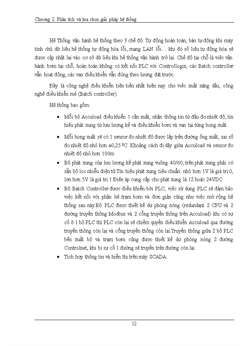 image for page Thiết kế hệ thống tự động hóa bến xuất ô tô xitec kho xăng dầu Lào Cai